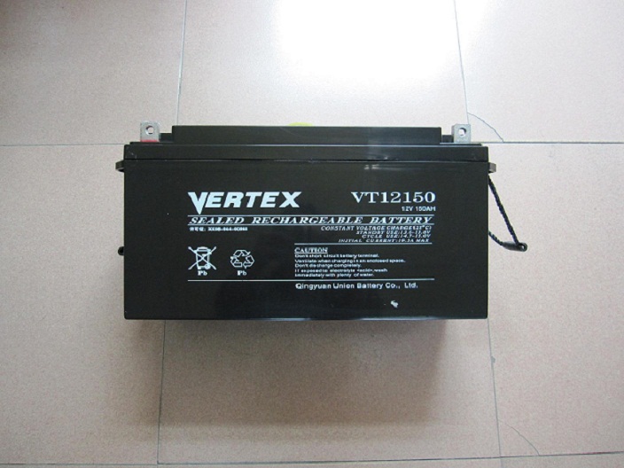 UNION友联蓄电池VT12150 12V150AH 太阳能船舶质保三年 免维护全新