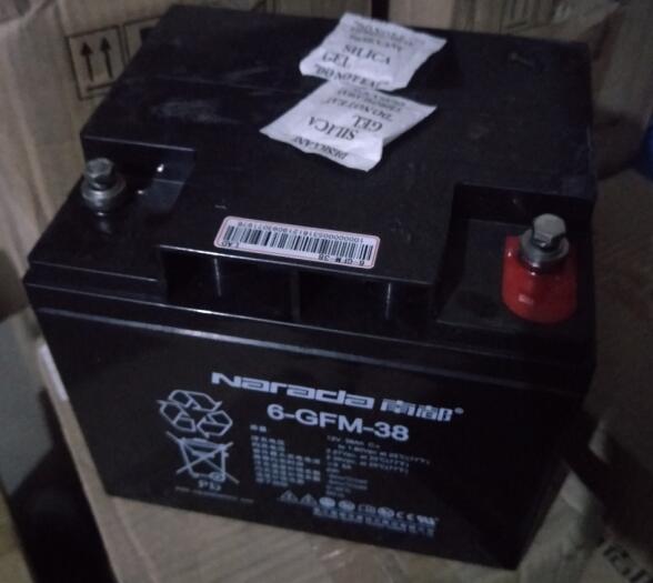 南都Narada蓄电池6-GFM-38 12V38Ah 太阳能直流屏UPS电源EPS通讯