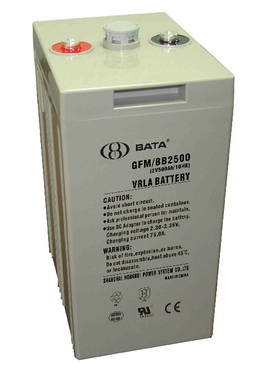 鸿贝蓄电池GFM/BB2500 2V500Ah 免维护UPS电池 消防 原装正品
