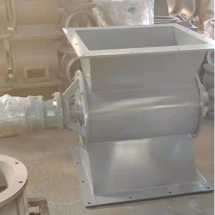 防爆卸料器 单接盘卸料器 双接盘卸料器 定制焊接卸料器 启程环保