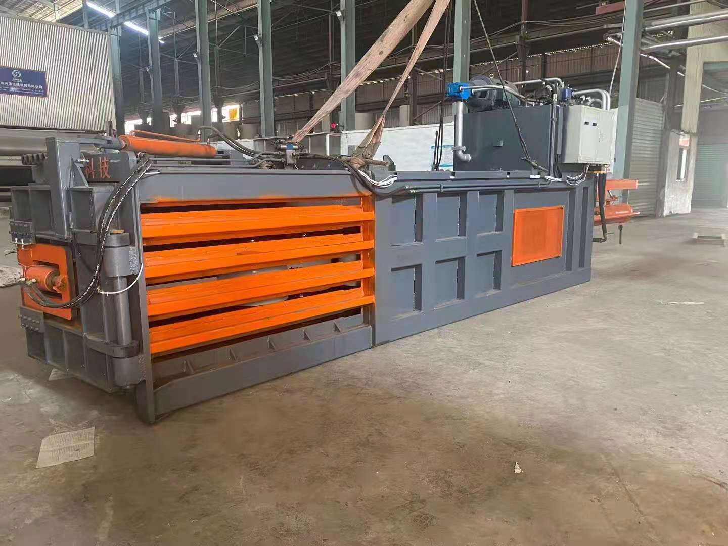 吉林立式打包机带门式废纸打包机生产厂家