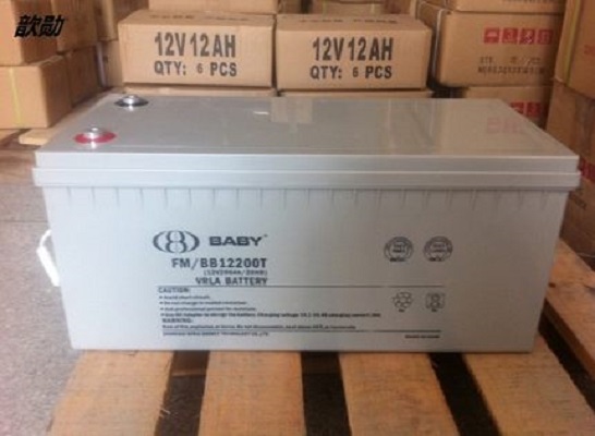 鸿贝蓄电池FM/BB122000T 12V200Ah 发电厂/船舶免维护 UPS电源