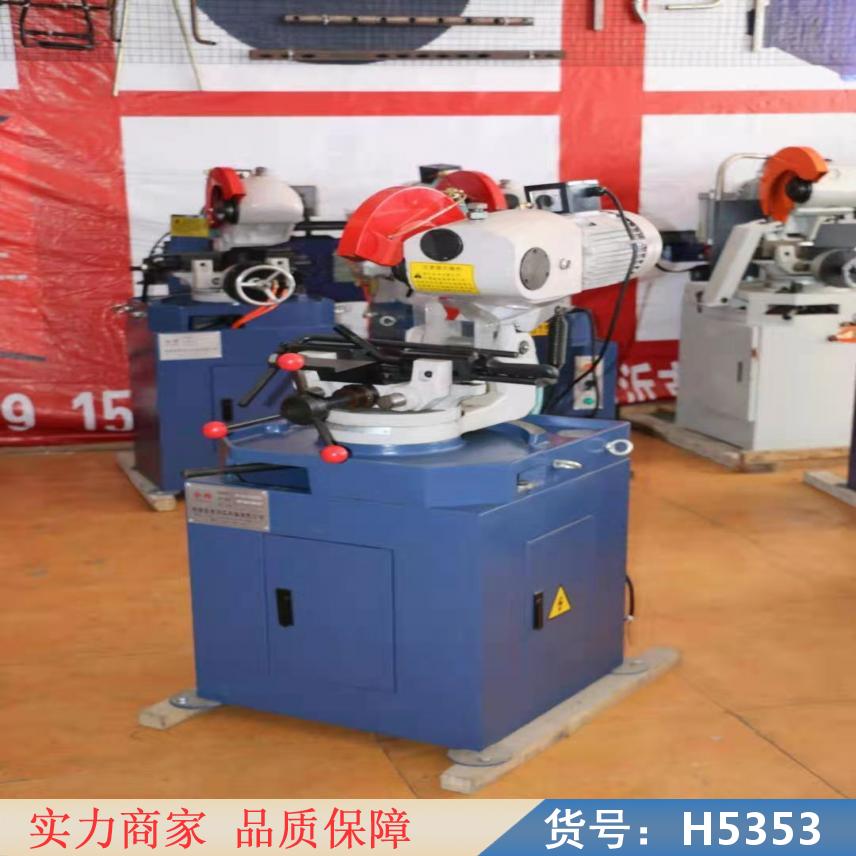 慧采不锈钢管无毛刺切管机 纸管切管机 电动切管套丝机货号H5353