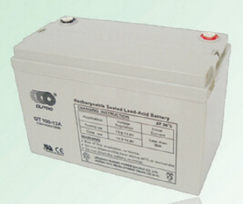 奥特多蓄电池OT100-12A 12V100Ah 原装正品普通干电池