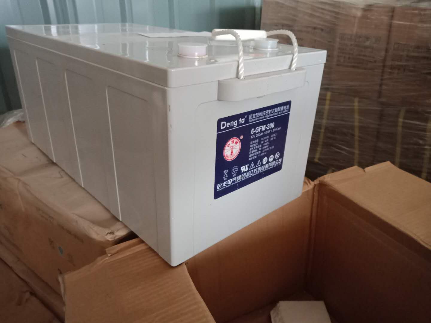 灯塔蓄电池6-GFM-200 12V200Ah 机房直流屏电源电瓶原装包邮
