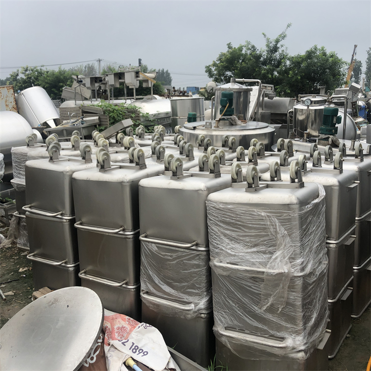 不锈钢304食品小料车 手推式200L推车