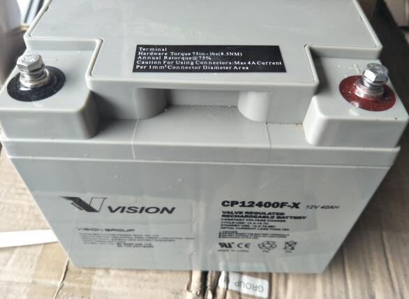 VISION威神蓄电池CP12400F-X 12V40Ah 铅酸免维护直流屏 UPS 包邮
