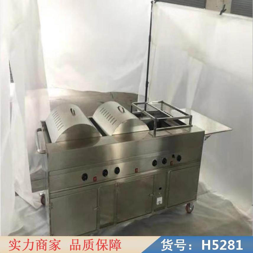 智众摇滚碳烤鸡炉 旋转烤鸡腿炉 烤鸡炉然气货号H5281