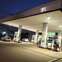 陕西  加油站亮化施工  加油站LED灯 加油站夜间灯光