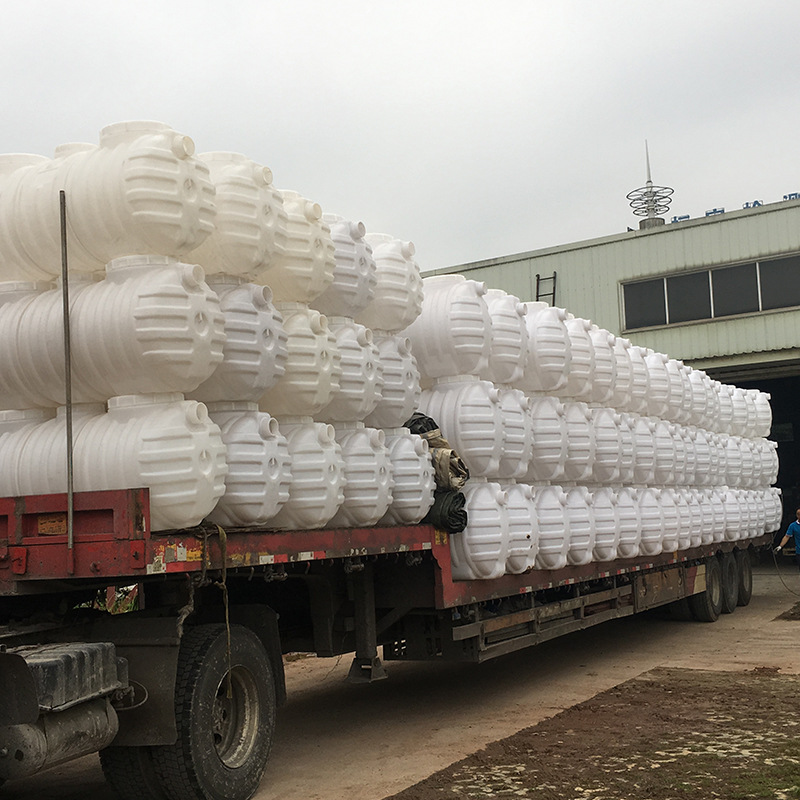 陕西榆林三格化粪池 农村地埋式家用化粪池污水处理成品PE化粪池