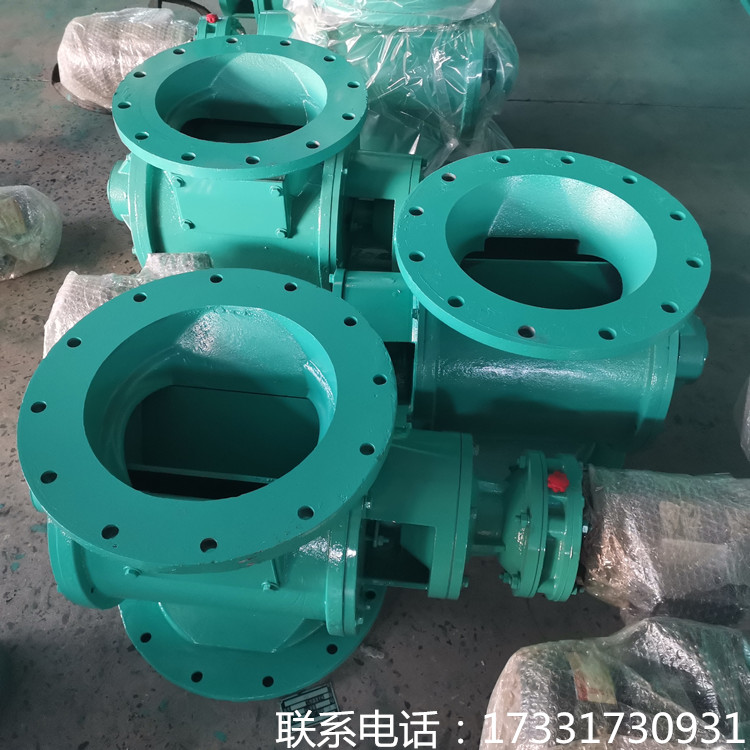 文安颗粒物料星形卸灰阀 防卡星型下料阀品丞定制 碳钢DN300f防卡星形卸料器价格