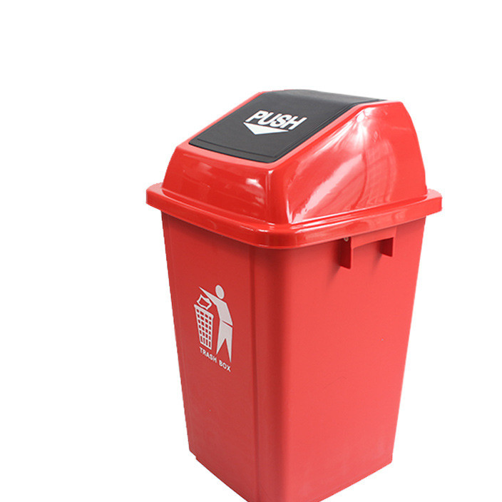 广东省高明区社区分类垃圾桶60L 小区用环卫垃圾桶可定制