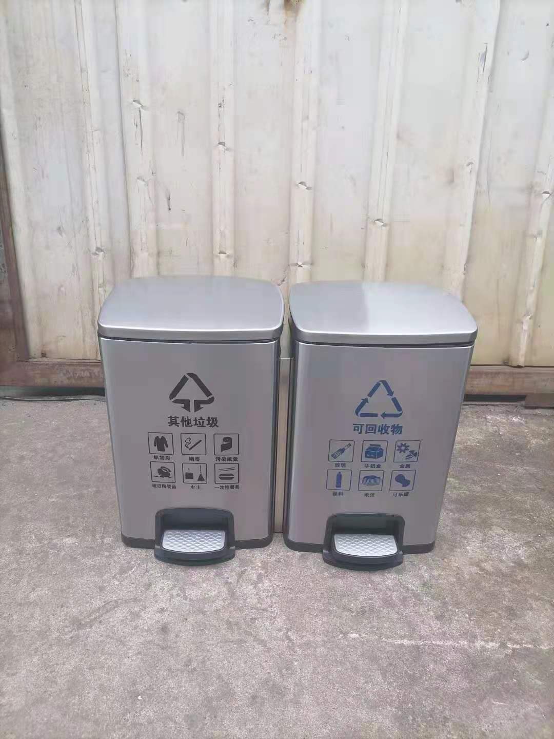 广东省江城区 低价出售不锈钢垃圾桶 不锈钢垃圾桶定制