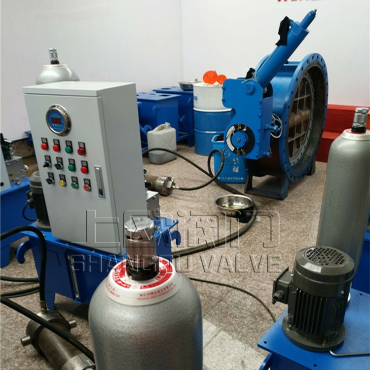 上欧阀门 水电站进水阀门 HD741X/H循环水泵出口液控蝶阀价格自来水厂泵房