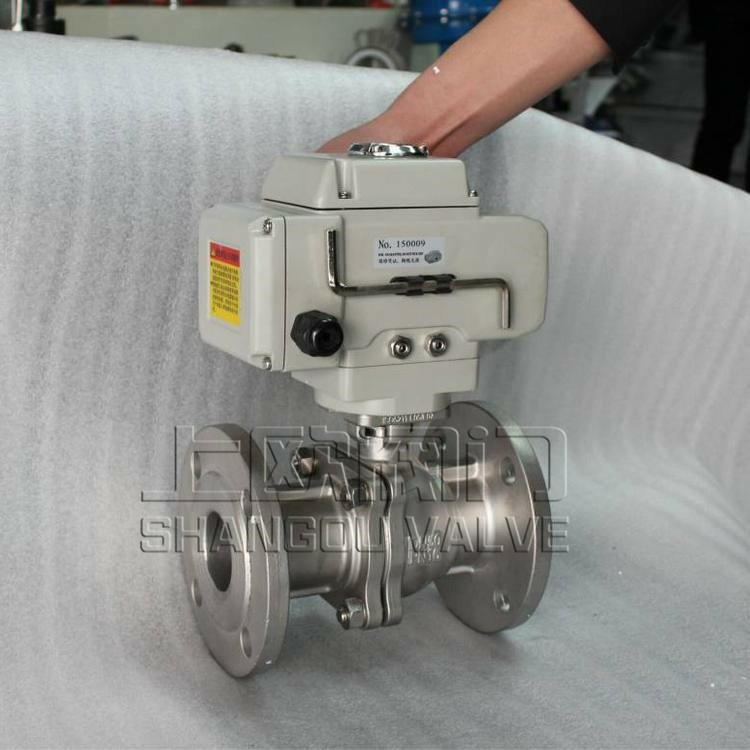 上欧阀门 球阀厂家 Q941F软密封电动球阀
