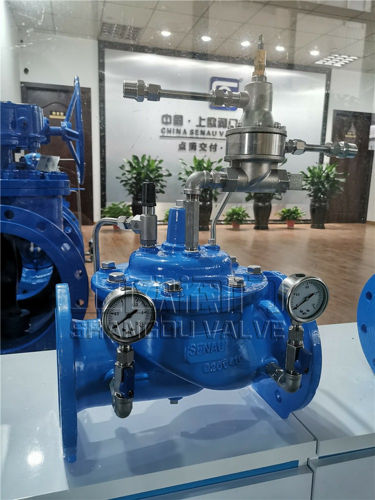 上欧阀门 价格 800X不锈钢压差旁通阀水力控制阀