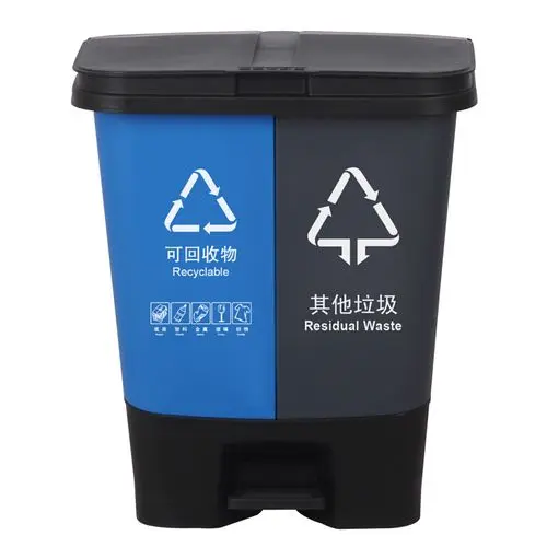 深圳厂家供应办公用家用分类垃圾桶环卫垃圾桶