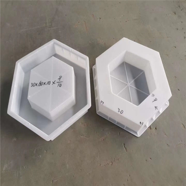 六棱块护坡专用模具 六角护坡模具 实心六棱护坡模具 科畅生产定制