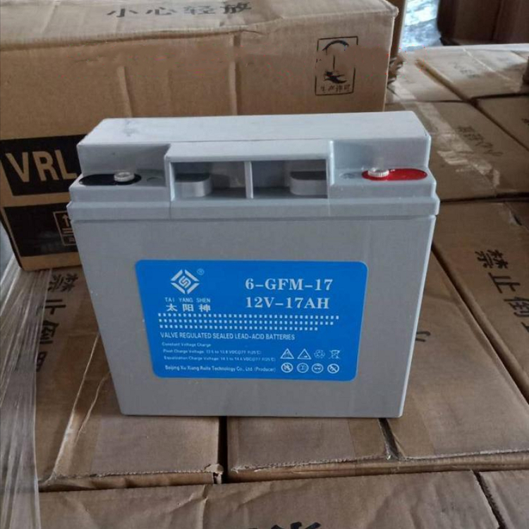 太阳神蓄电池6-GFM-38 12V38AH固定型免维护电池