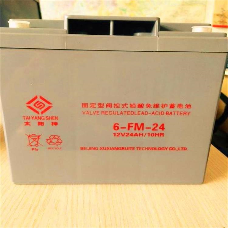 太阳神蓄电池6-GFM-100 12V100AH 铅酸免维护蓄电池 UPS机房设备电源