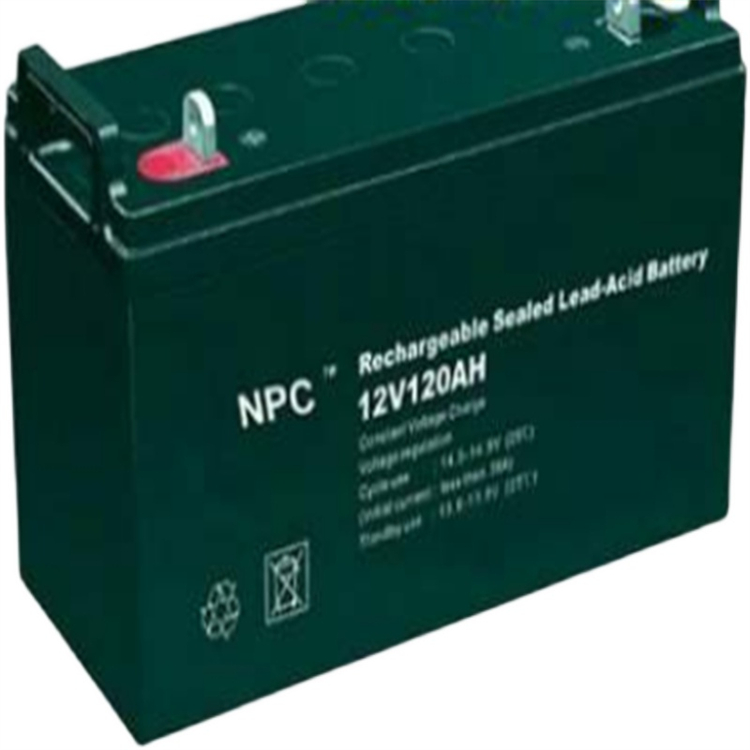 NPC蓄电池6FM-120/12V120AH阀控式蓄电池