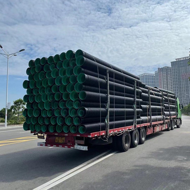 无锡 HDPE大口径双壁波纹管 SN8 正8级 排水管 300