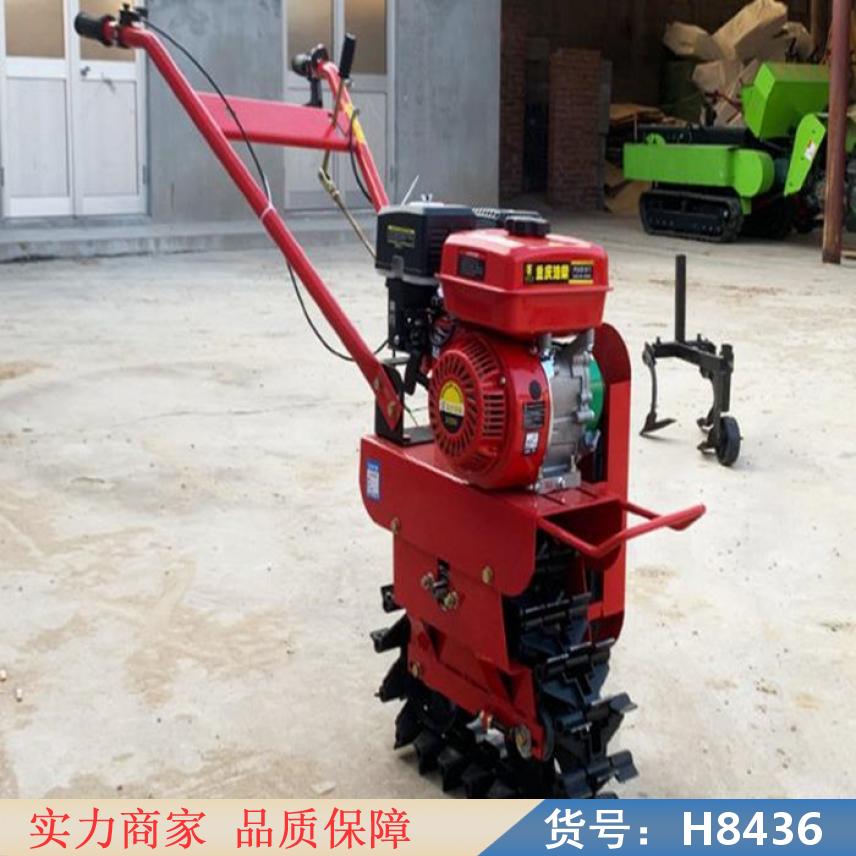 钜都便携式微耕机 款微耕机 水旱两用前旋四驱微耕机货号H8436