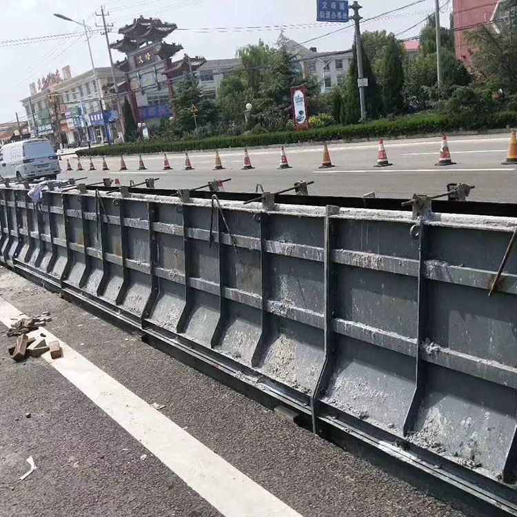 预制防撞墙模具 现浇防撞墙模具 道路防撞墙模具厂