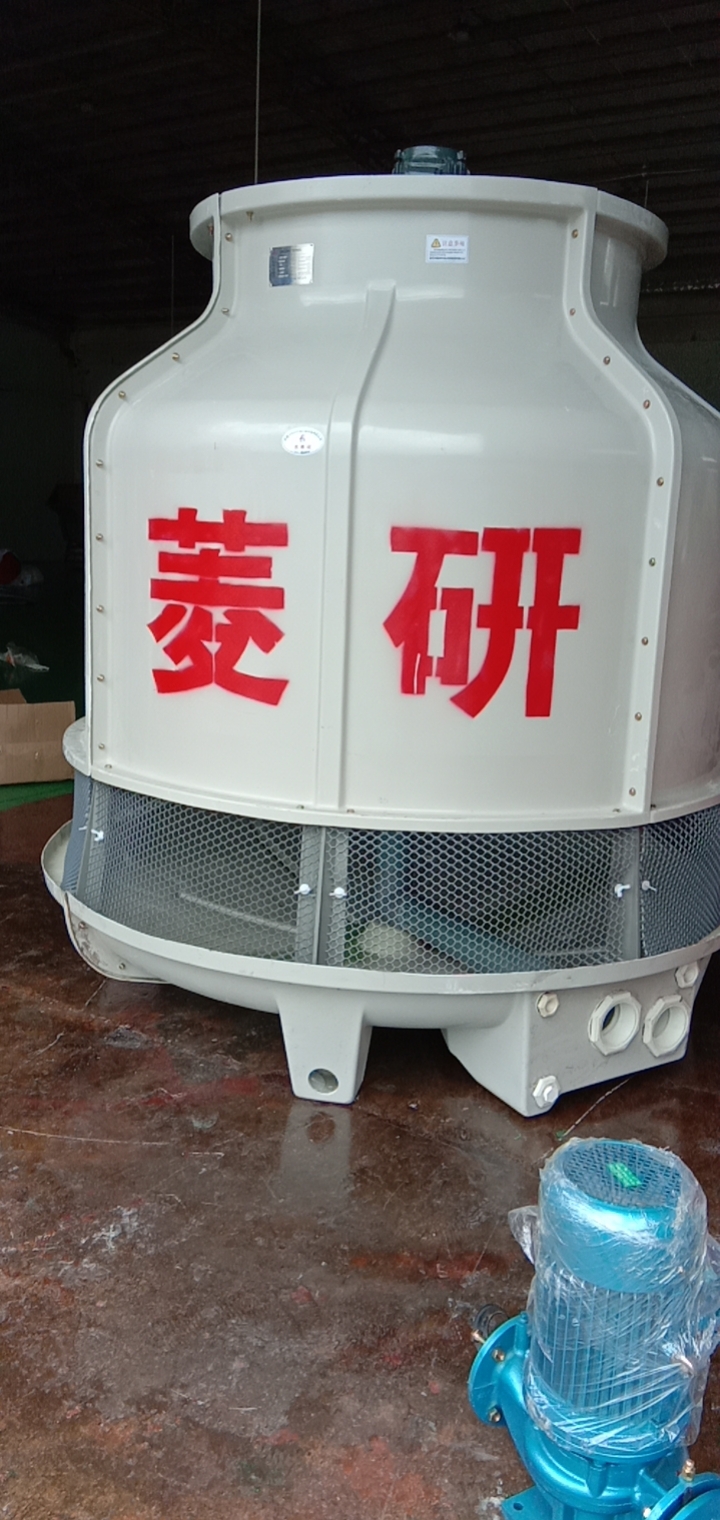40T圆形冷却塔 工业塔 外贸冷水塔 低噪音低耗能  加厚塔体 