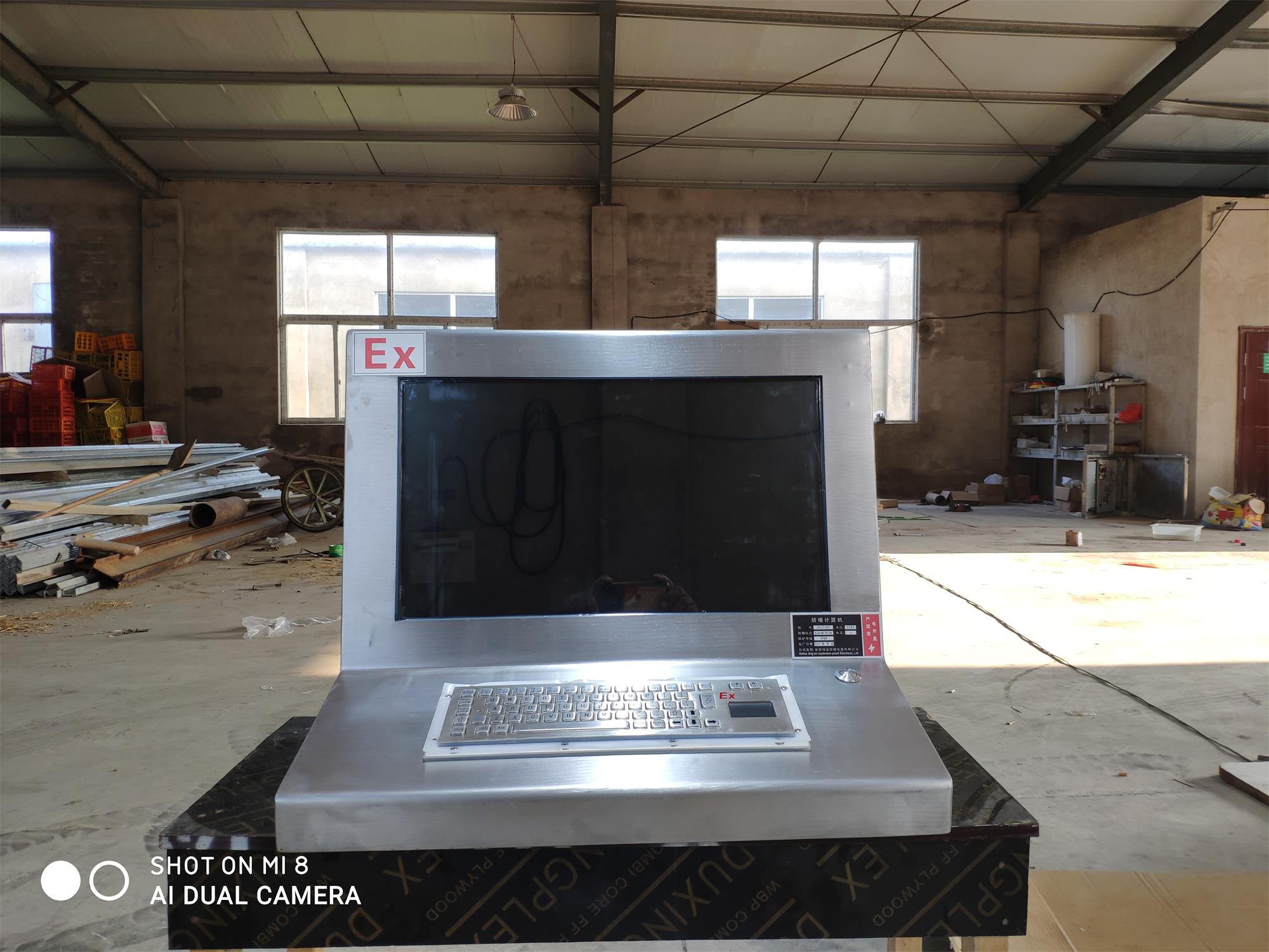 Explosion proof operating computer workbench Linux integrated industrial control computer for coal mine explosion-proof computer