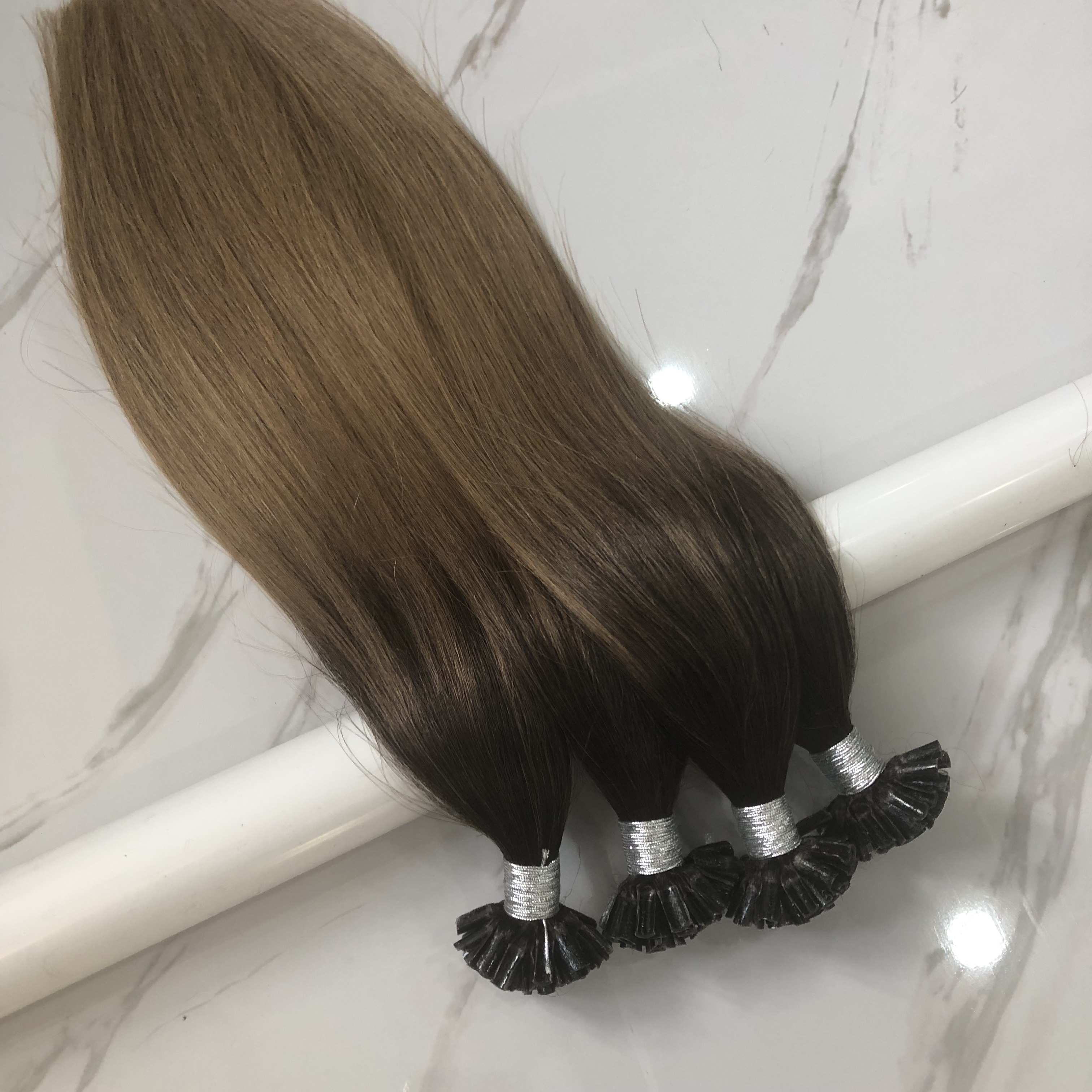 指甲发发U tip hair 接发束 颜色多样 厂