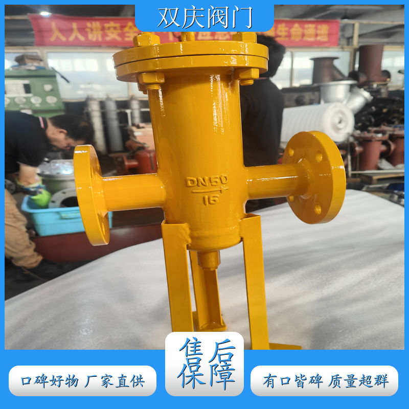 RGL T燃气过滤器法兰连接 筒式燃气过滤器折叠滤芯 立式直通燃气过滤器 燃气过滤器带差压变送器 生产厂家