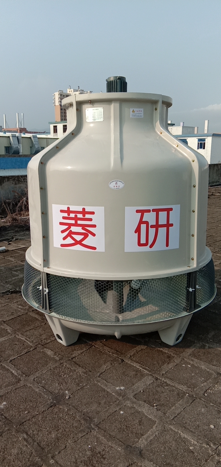 175T圆形冷却塔 冷水塔 黄色水塔 低噪音低耗能  性能稳定
