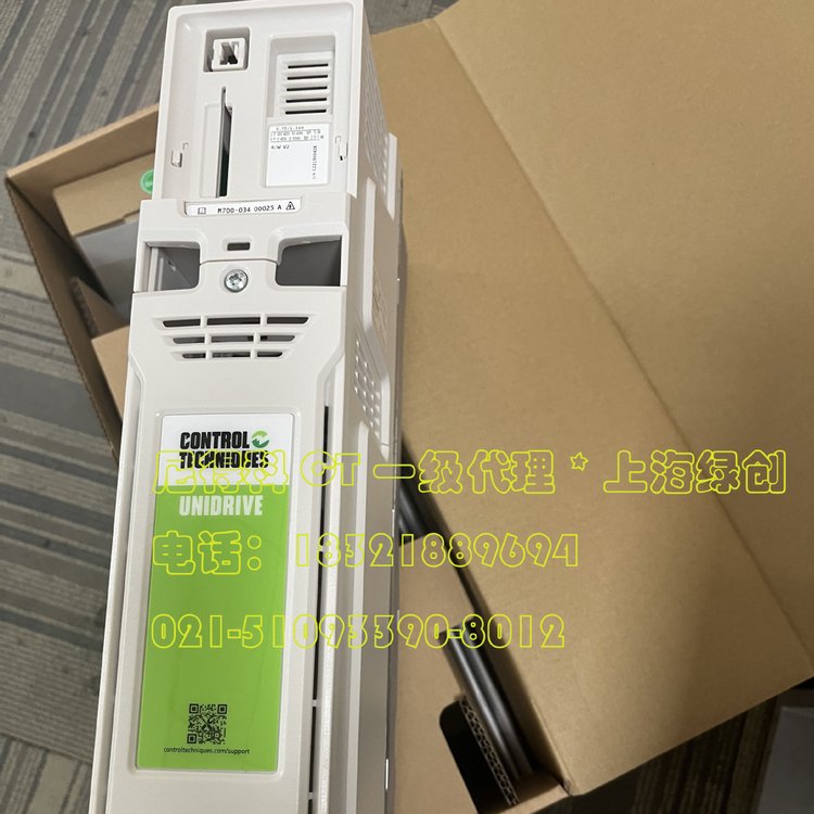 尼得科CT驱动器M700-03400025A10100AB100全新原装