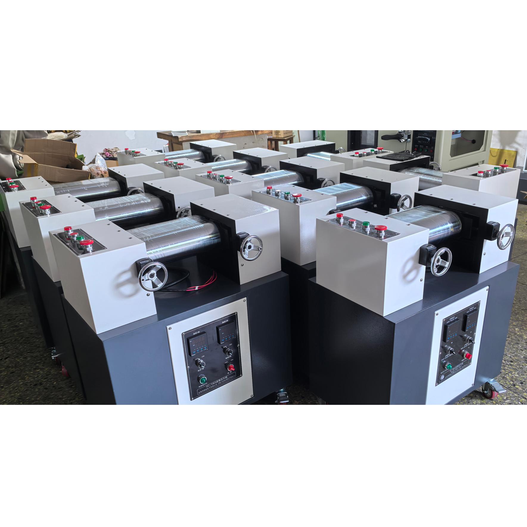 PVC双辊压片机 小型双滚电加热炼胶机品诚仪器有现货