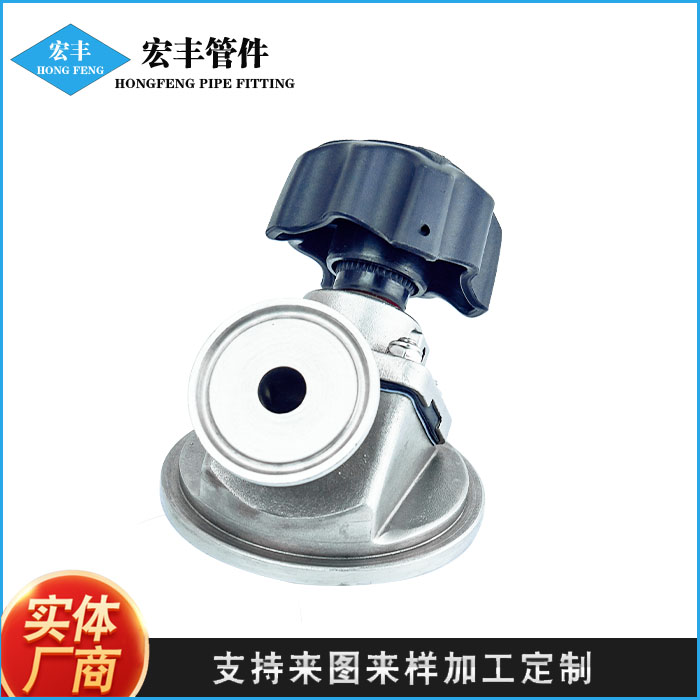 伟恒流体 卫生级不锈钢 批发食品级专用 罐底无菌隔膜阀