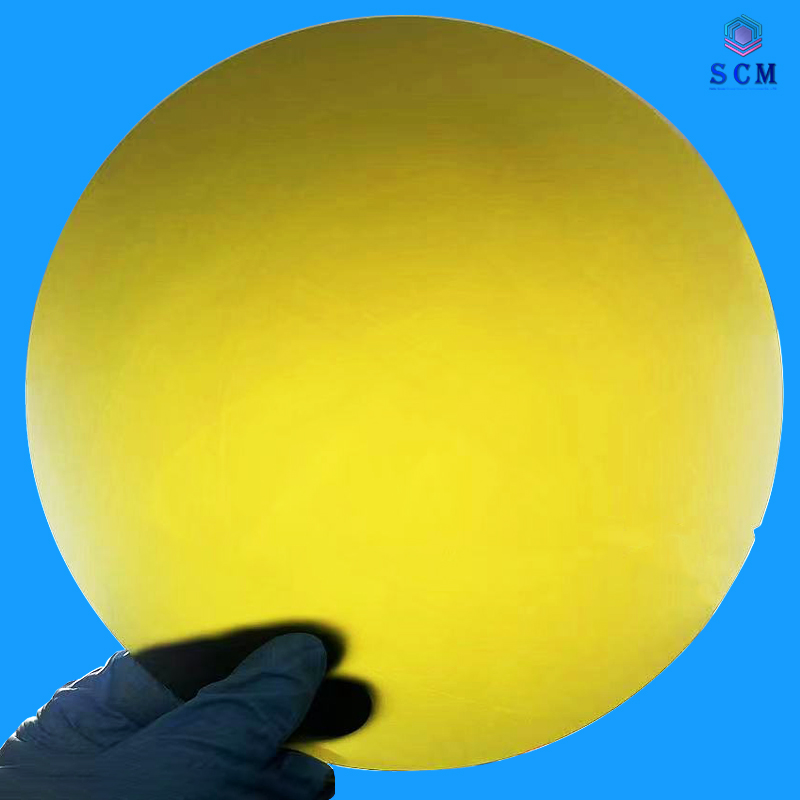 8英寸碳化硅SiC晶片4H导电型 光伏发电射频单晶衬底实验