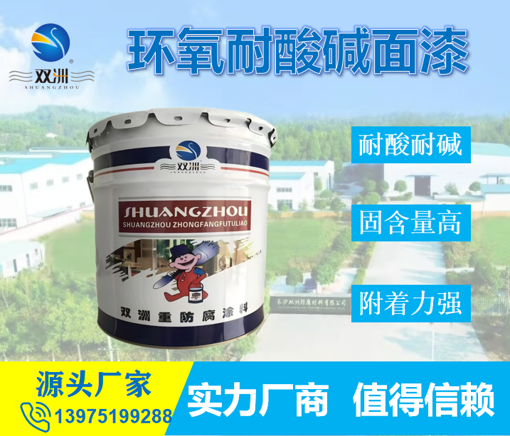 环氧耐酸碱防腐面漆 化工厂房钢结构机械设备 耐腐蚀长效防腐漆
