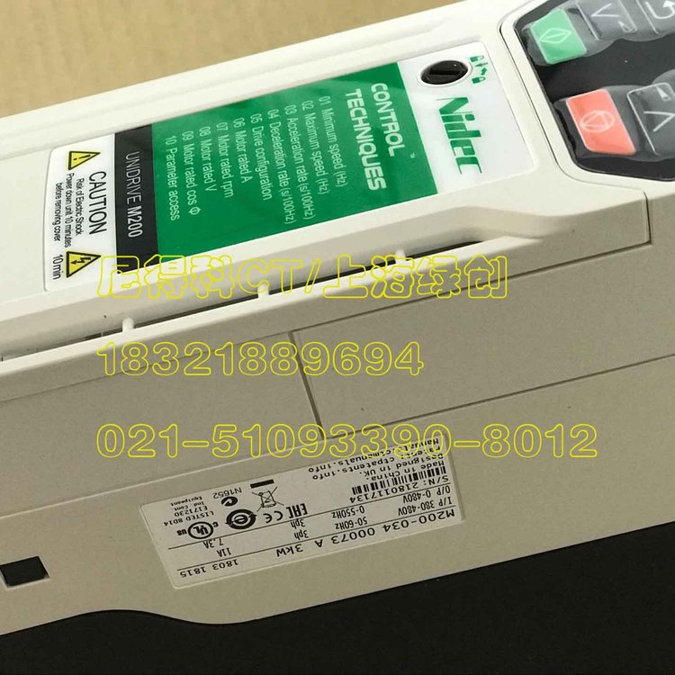 尼得科CT代理M200-02200024A10100AB100