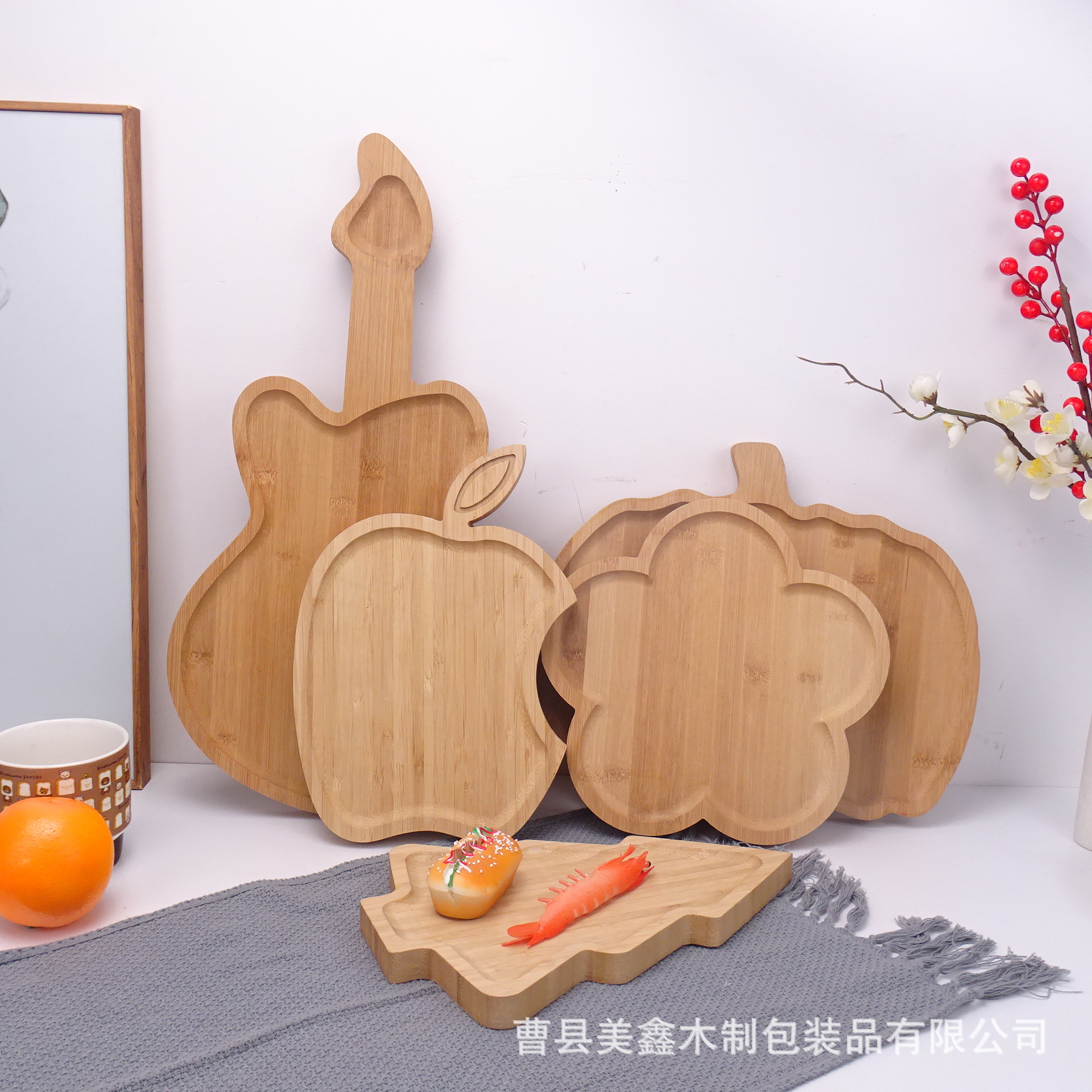 厂家供应木质工艺品 托盘餐盘宝宝辅食盘 各种造型