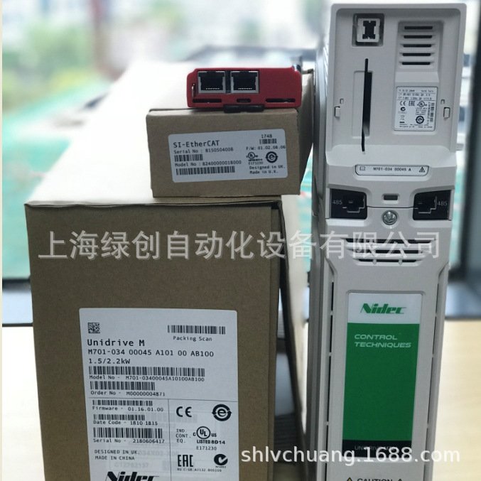 尼得科CT一级代理驱动器M600-03400078A10100AB100功率3.0KW