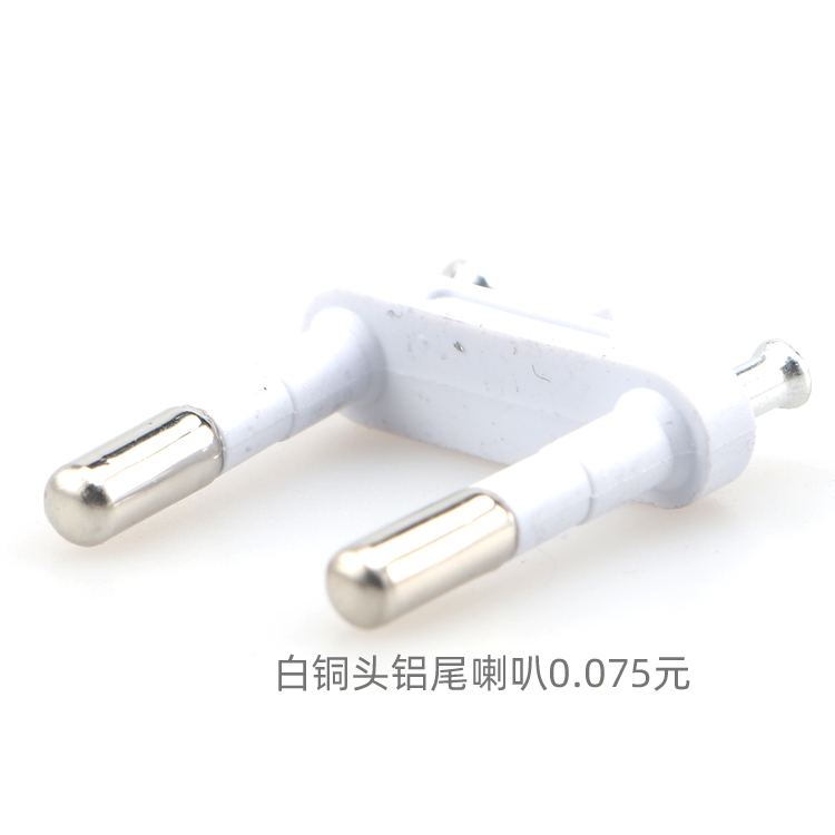 插脚欧式欧洲PIN脚欧规厂 家直 销火牛电源配件内架欧标插头二脚