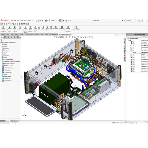 仙 桃SOLIDWORKS Electrical 电气设计软件 2D/3D 达索授权代理商