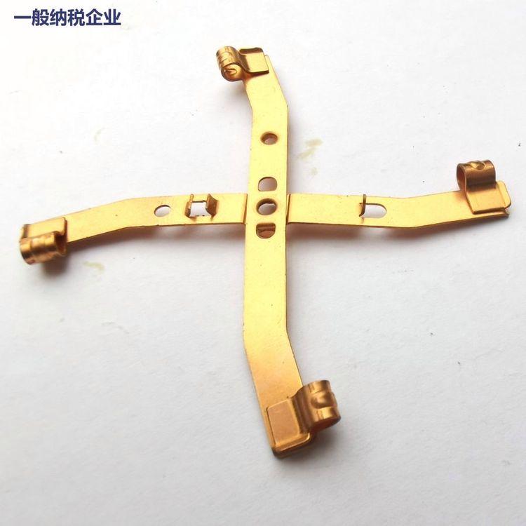 生产东 莞工厂专业电源插座弹片五金冲压件磷铜黄铜