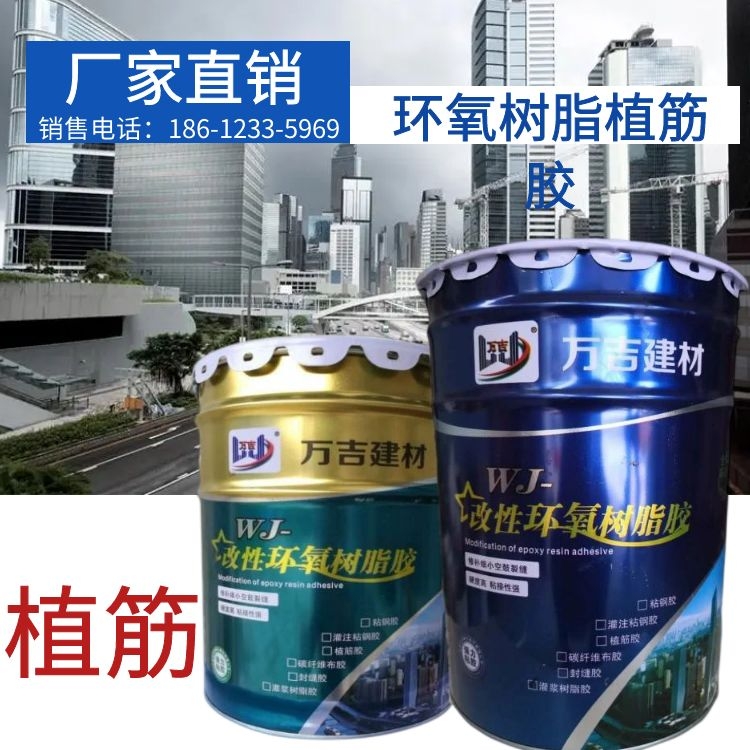 改性环氧树脂植筋胶室温固化耐湿热抗老化 植筋应用范围及标准