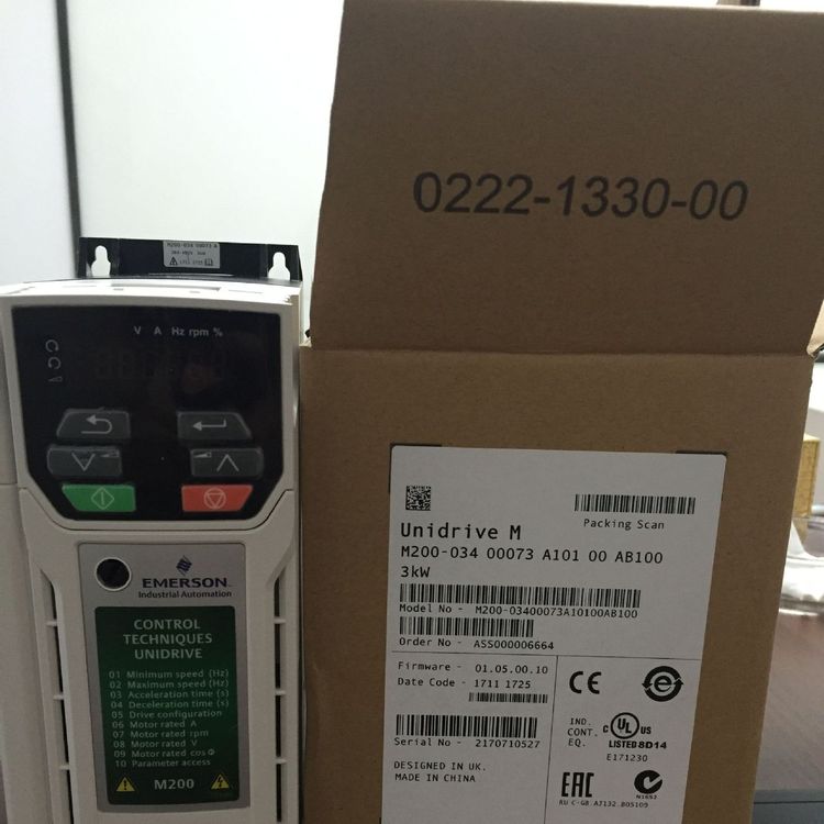 艾默生CT驱动器代理M200-03400056A10100AB100