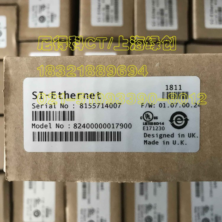 尼得科CT变频器UNIDRIVE M用程序卡SI-Ethernet通讯卡全新现货