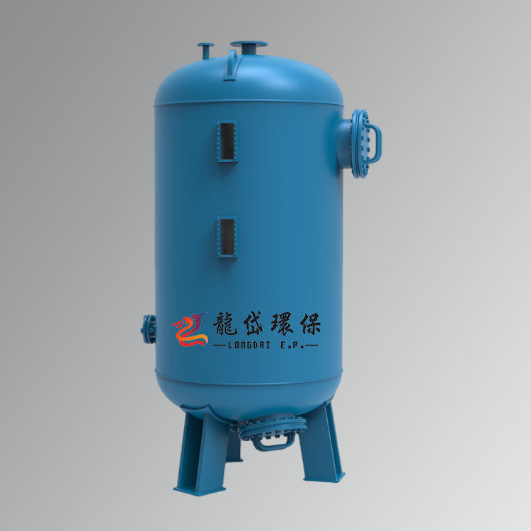 龙岱 立式浮动盘管换热器 WSG型双室离子交换器 逆流再生 强弱树脂