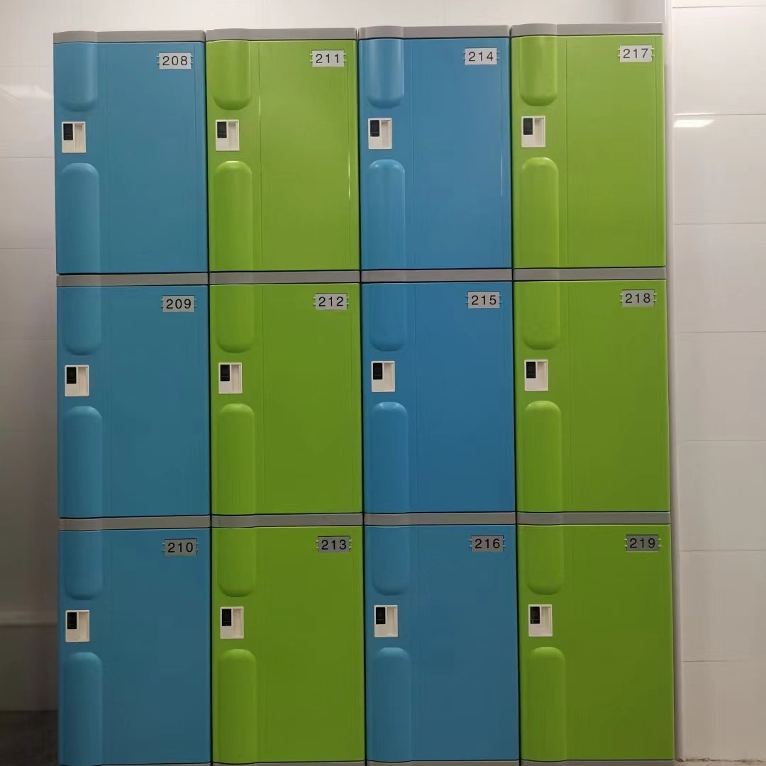 12门智能储物柜考勤卡工卡刷卡寄存柜车站码头高铁站行李柜