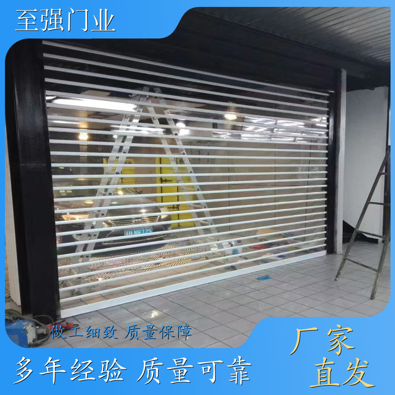 店铺卷帘门 宁波水晶卷帘门 舟山水晶卷帘门厂 质量可靠